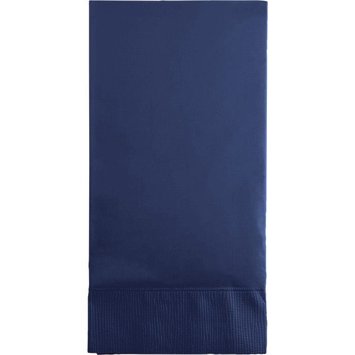 Bulk 192ct Navy 3 Ply Guest Towels 