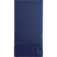 Bulk 192ct Navy 3 Ply Guest Towels 