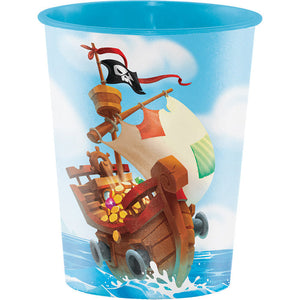 Pirate Treasure Plastic Keepsake Cup 16 Oz. by Creative Converting