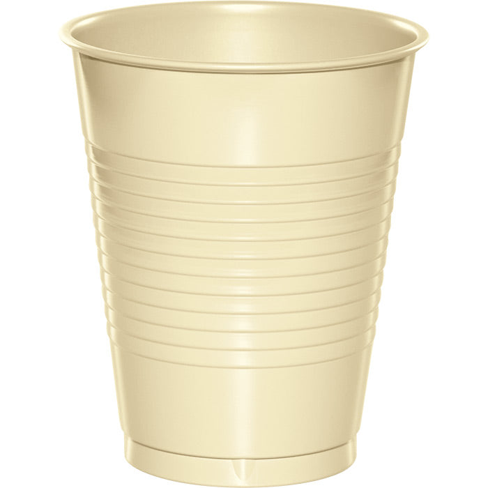 Bulk 240ct Ivory 16 oz Plastic Cups 
