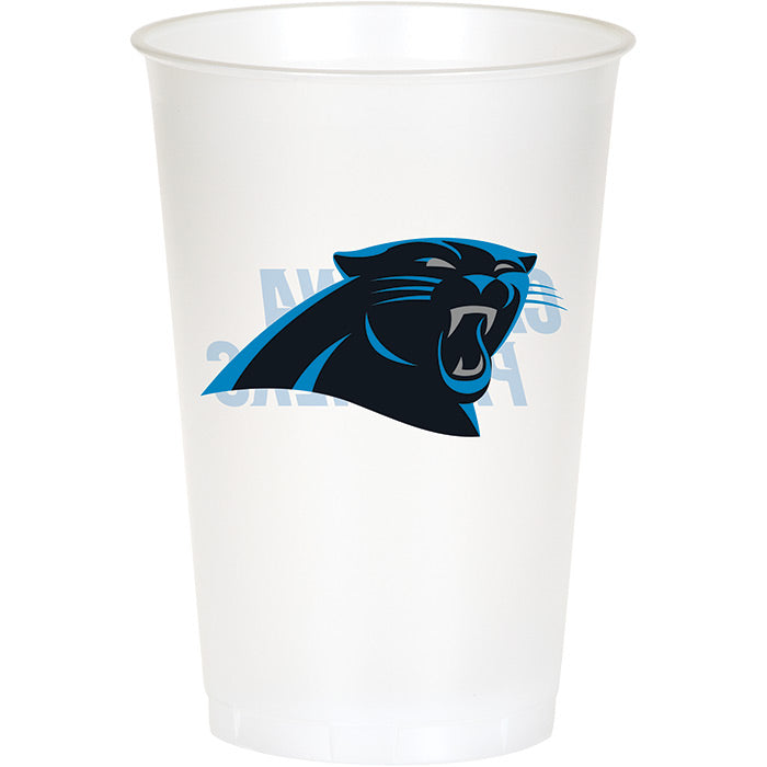 96ct Bulk Carolina Panthers 20 oz Plastic Cups