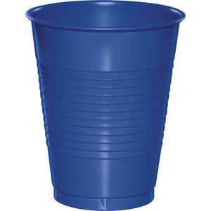 Bulk 240ct Cobalt Blue 16 oz Plastic Cups 