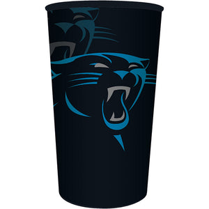 Carolina Panthers Plastic Cup, 22 Oz by Creative Converting