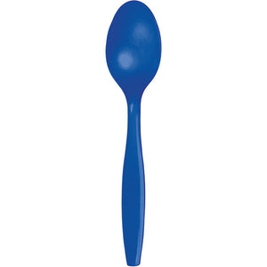 Bulk 600ct Cobalt Blue Plastic Spoons 