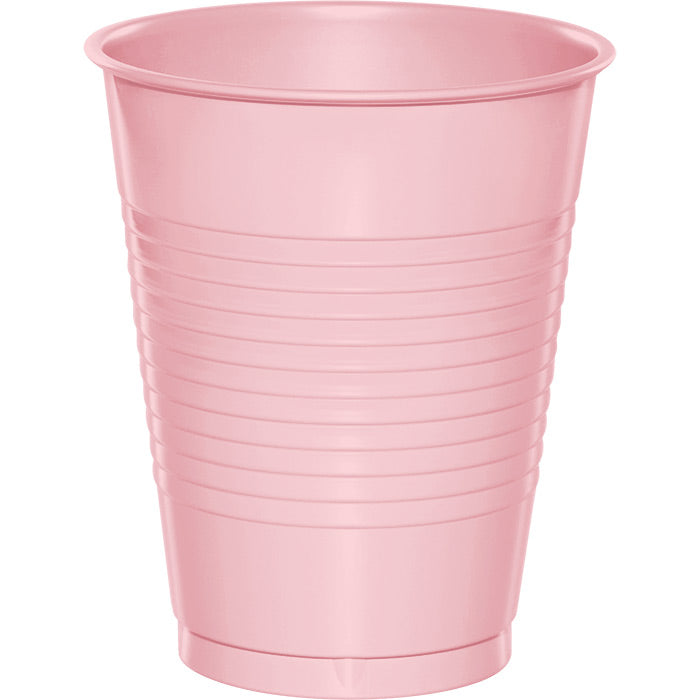 Bulk 240ct Classic Pink 16 oz Plastic Cups 