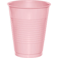 Bulk 240ct Classic Pink 16 oz Plastic Cups 