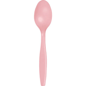 Classic Pink Plastic Spoons, 50 ct by Creative Converting