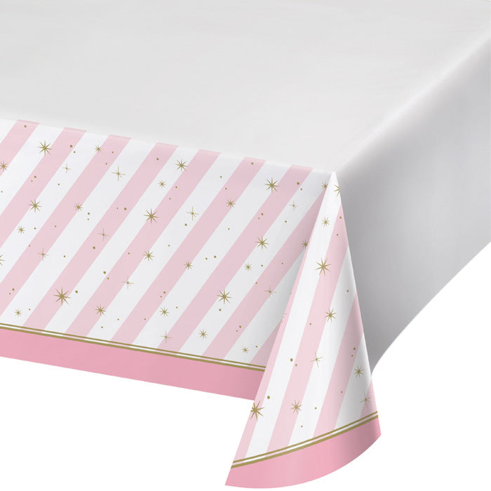 6ct Bulk Twinkle Toes Plastic Table Covers