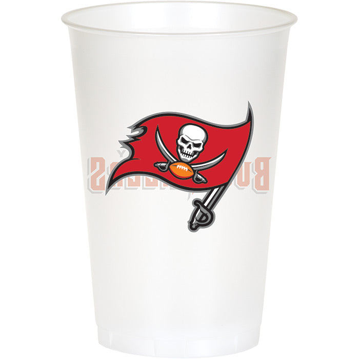 Tampa Bay Buccaneers Plastic Cup, 20Oz, 8 ct by Creative Converting
