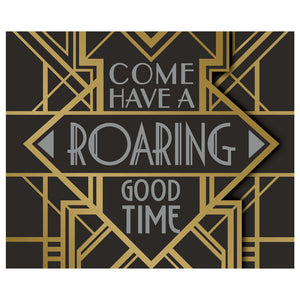 Roaring 20S Invitations, Pack Of 8 by Creative Converting