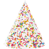 48ct Bulk Confetti Sprinkles Party Hats