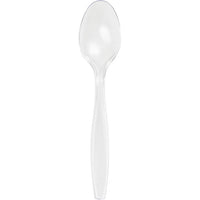 Bulk 600ct Clear Bulk Plastic Spoons 