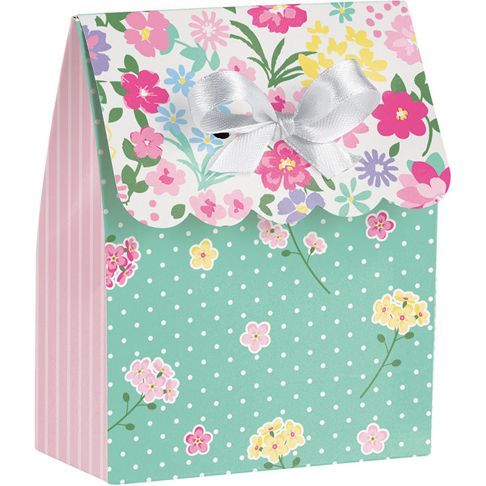 Floral Tea Party Favor Bag W/Ribbon, 12 ct by Creative Converting