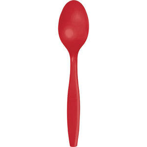 Classic Red Plastic Spoons, 50 ct by Creative Converting