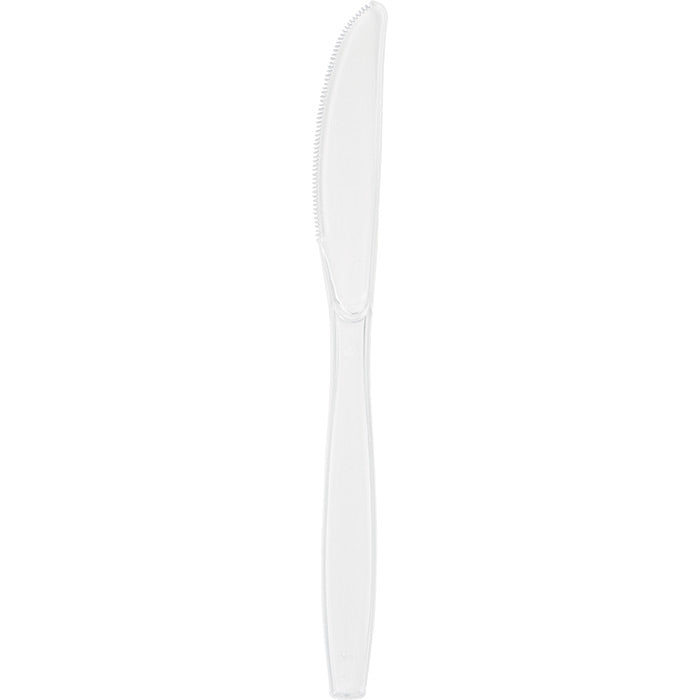 Bulk 600ct Clear Bulk Plastic Knives 