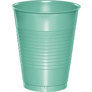 Bulk 240ct Fresh Mint Green 16 oz Plastic Cups 