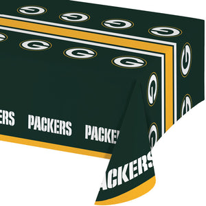 12ct Bulk Green Bay Packers Table Covers