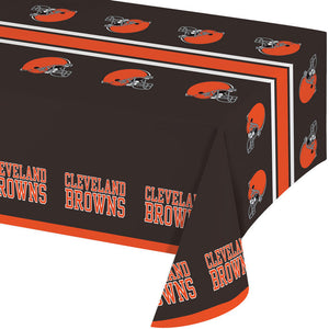 12ct Bulk Cleveland Browns Table Covers by Creative Converting