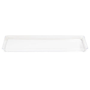 Clear Plastic Tray 6" X 15.5" by Creative Converting