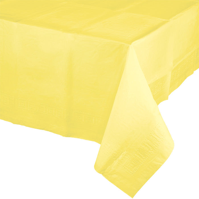 Mimosa Tablecover 54"X 108" Polylined Tissue by Creative Converting