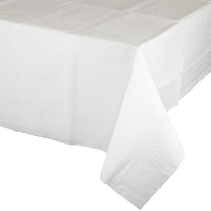 6ct Bulk White Paper Table Covers by Creative Converting