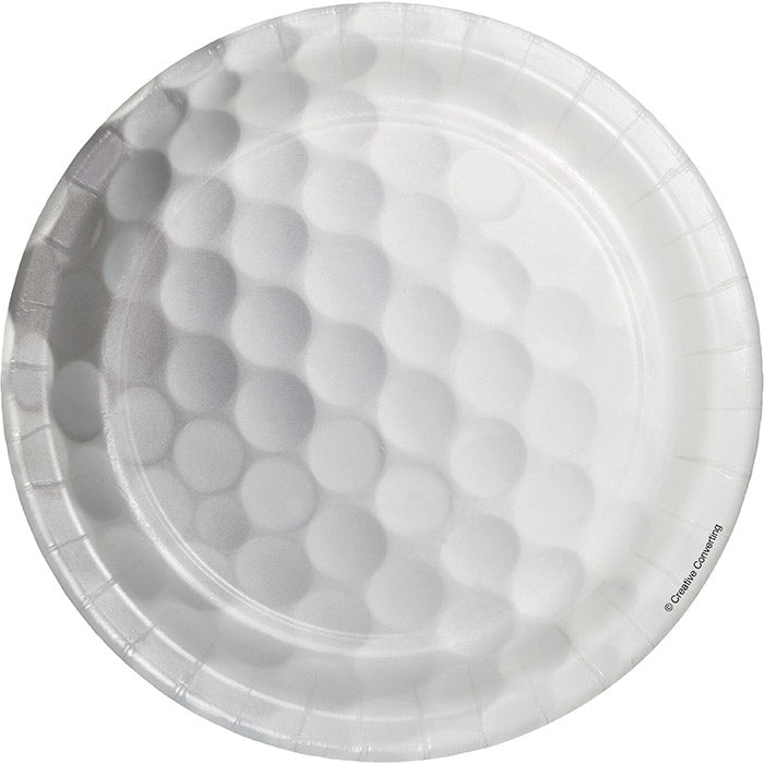 96ct Bulk Golf Dessert Plates