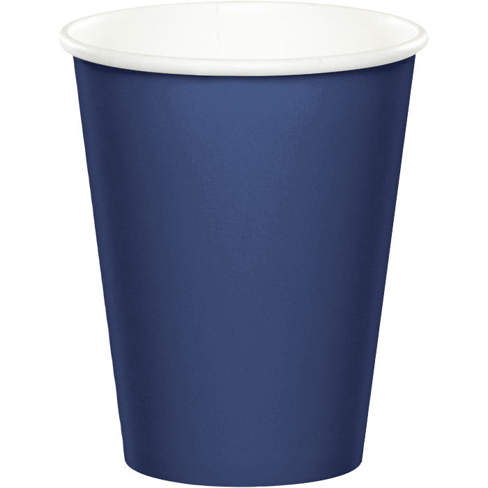 Bulk 240ct Navy 9 oz Hot & Cold Cups 