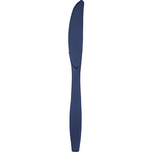 Navy Blue Plastic Knives, 24 ct by Creative Converting