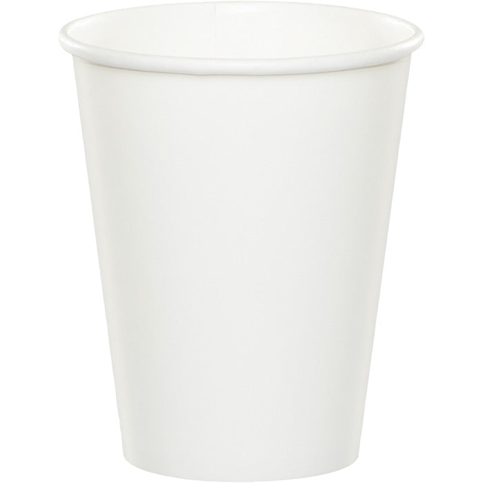 Bulk 240ct White 9 oz Hot & Cold Cups 