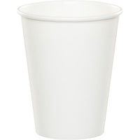 Bulk 240ct White 9 oz Hot & Cold Cups 