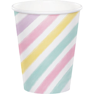 Unicorn Sparkle Hot/Cold Paper Paper Cups 9 Oz., 8 ct by Creative Converting