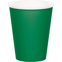 Bulk 240ct Emerald Green 9 oz Hot & Cold Cups 