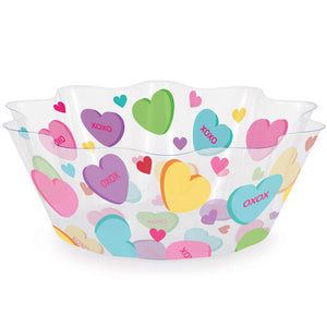Valentine Valentine Icons 8" Fluted Bowl by Creative Converting