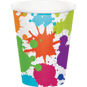 Art Party Hot/Cold Paper Cups 9 Oz., 8 ct by Creative Converting