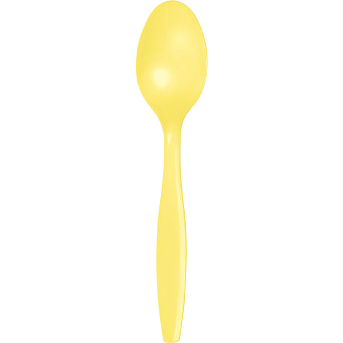 Bulk 288ct Mimosa Plastic Spoons 