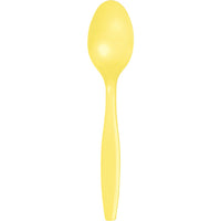 Bulk 288ct Mimosa Plastic Spoons 