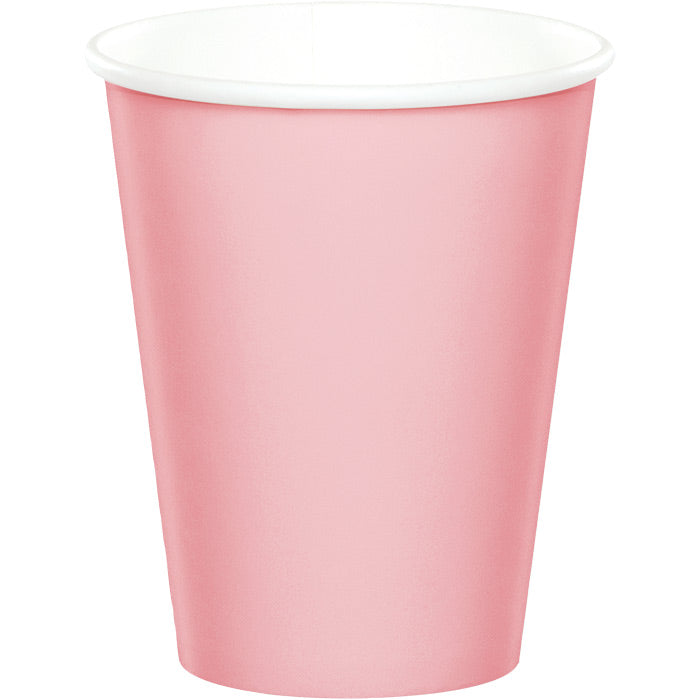Bulk 240ct Classic Pink 9 oz Hot & Cold Cups 