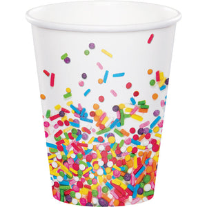 96ct Bulk Confetti Sprinkles 9 oz Cups