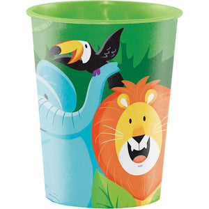 Jungle Safari Plastic Keepsake Cup 16 Oz. by Creative Converting