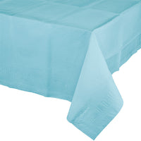 Bulk 6ct Pastel Blue Paper Table Covers 54