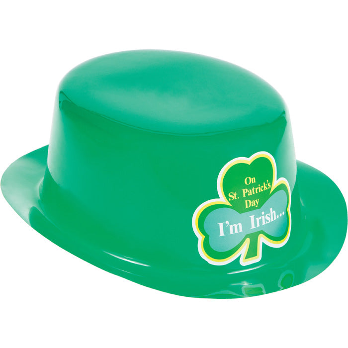 12ct Bulk St. Patrick's Day Derby Hats