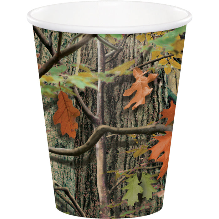 Hunting Camo Hot/Cold Paper Cups 9 Oz., 8 ct by Creative Converting