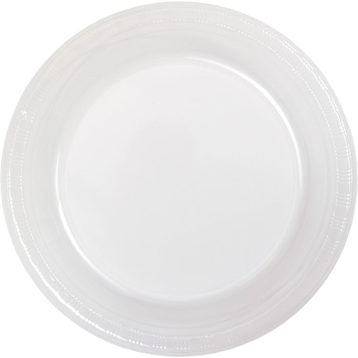 Clear Plastic Banquet Plates, 20 ct by Creative Converting