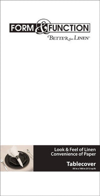 Bulk 12ct White Better than Linen Table Covers 