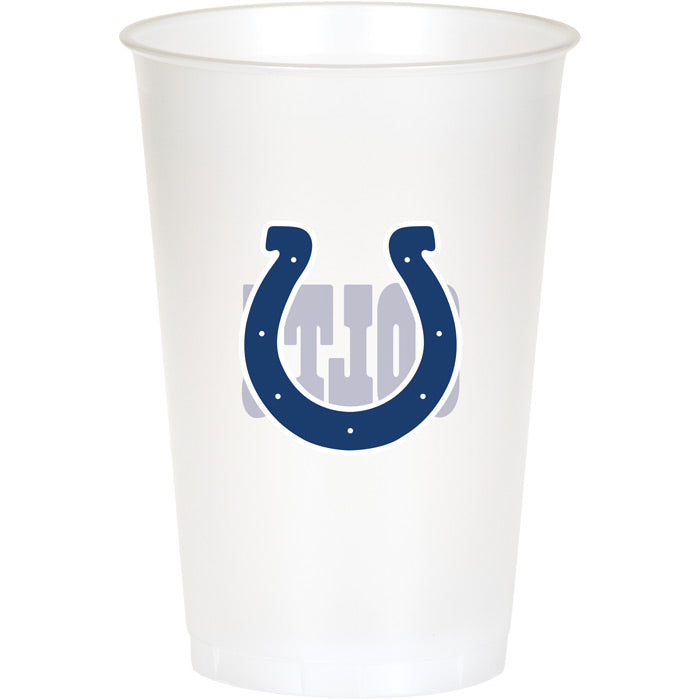 96ct Bulk Indianapolis Colts 20 oz Plastic Cups