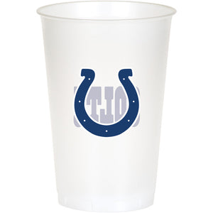 96ct Bulk Indianapolis Colts 20 oz Plastic Cups