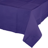 Bulk 6ct Purple Paper Table Covers 54