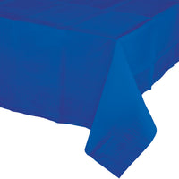 Bulk 6ct Cobalt Blue Paper Table Covers 54