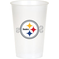 96ct Bulk Pittsburgh Steelers 20 oz Plastic Cups