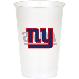 96ct Bulk New York Giants 20 oz Plastic Cups